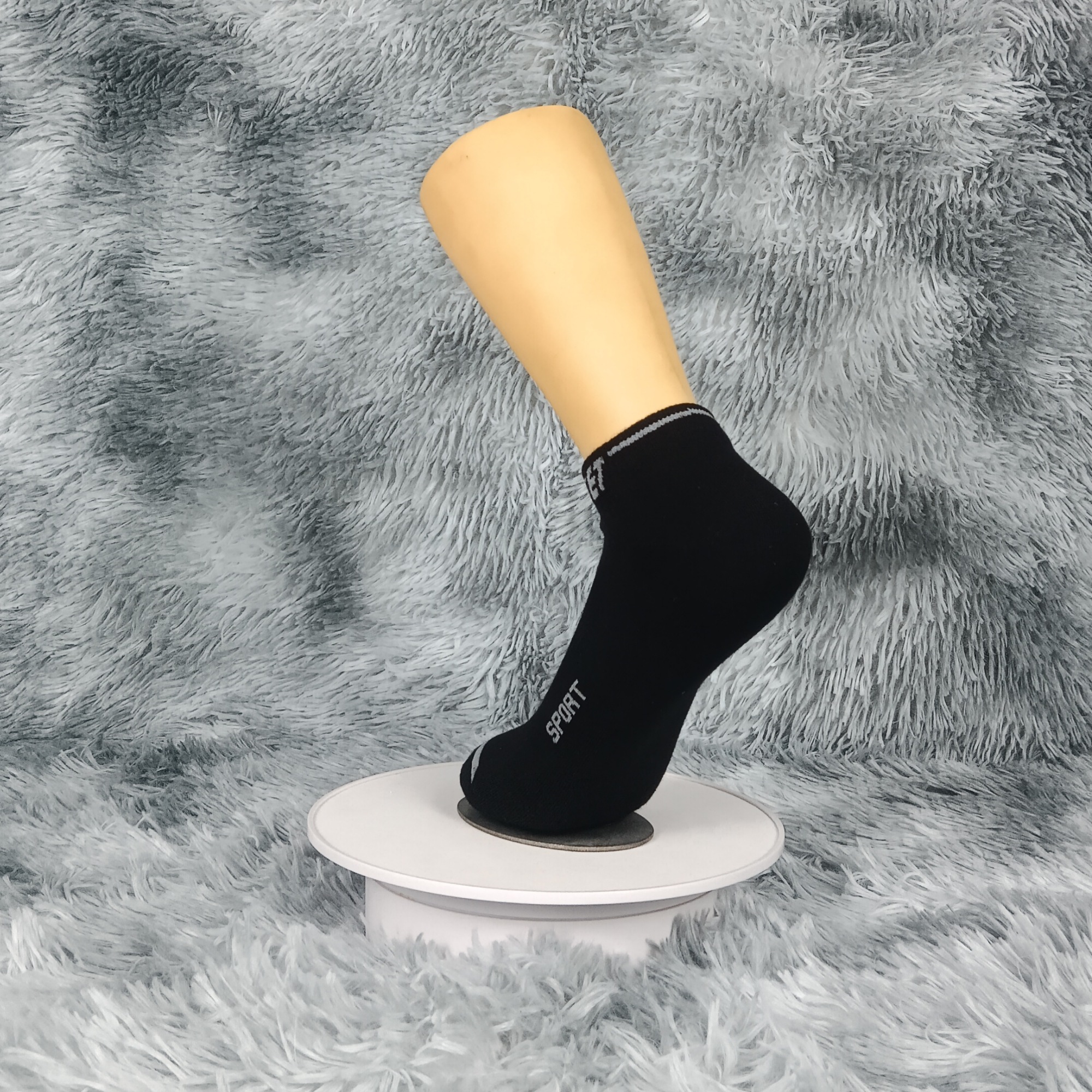 Tất Vớ Nam Nữ Cổ Ngắn AS-PS101. 4 màu: Trắng, Đen, Xanh đen, Xám. Mềm mại, kháng khuẩn khử mùi, không hôi chân.