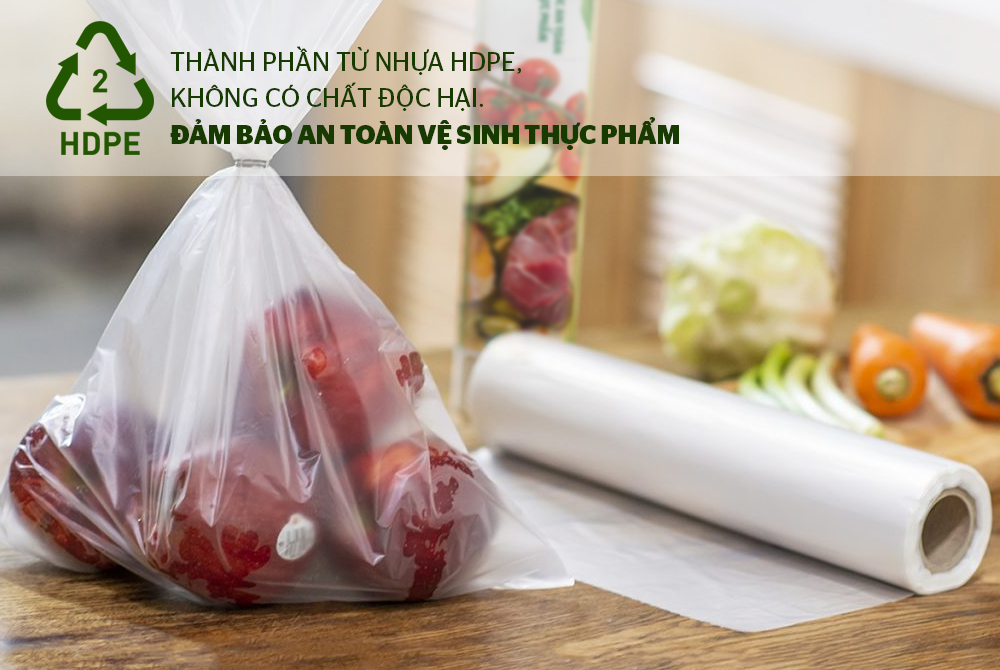 Túi đựng thực phẩm sinh học phân hủy Sunhouse KS-FO2535B