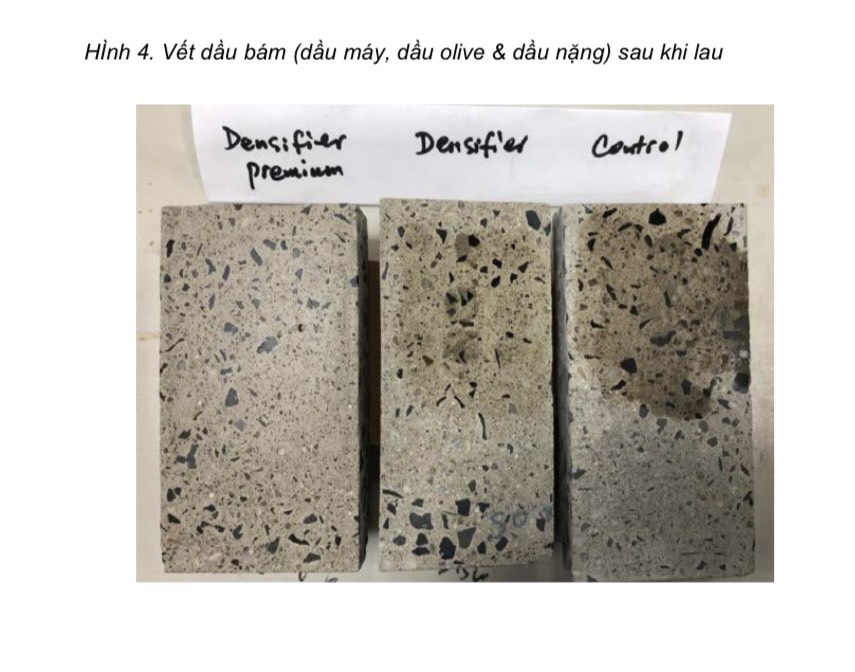 Test chống bám bẩn 2
