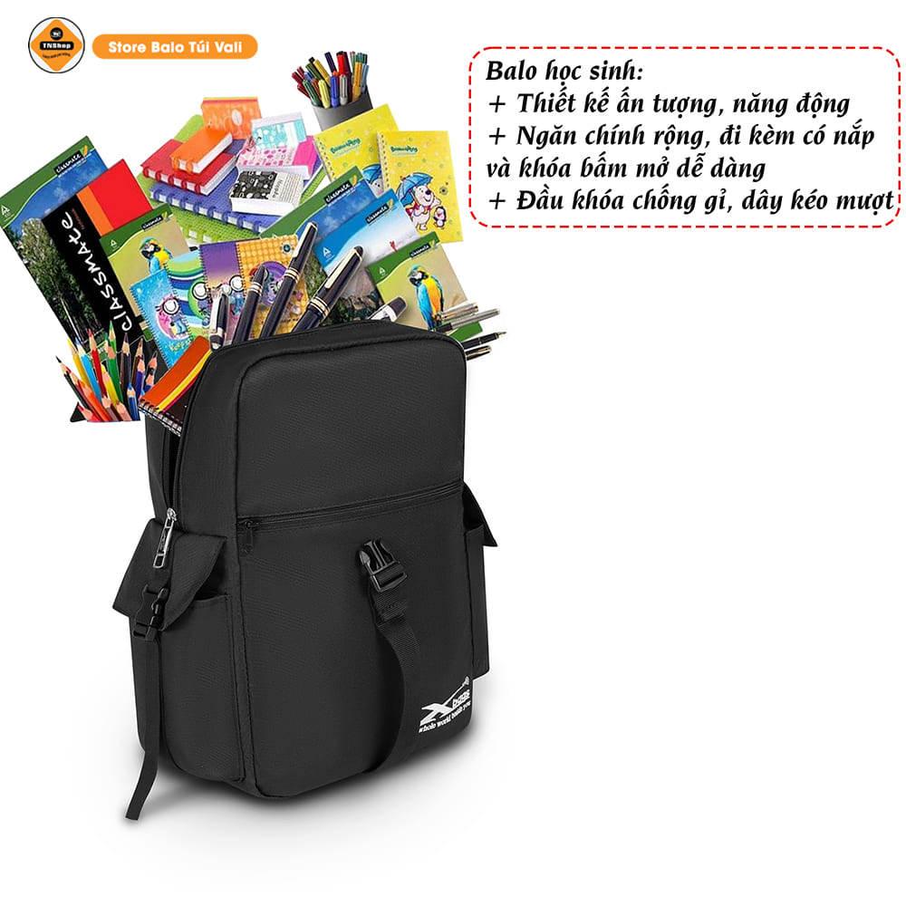 Balo Laptop Cao Cấp Chống Nước Xbags Modern – Balo Thời Trang Nam Nữ Đi Học Đi Làm Du Lịch Tiện Lợi, Êm Vai Thoáng Khí!