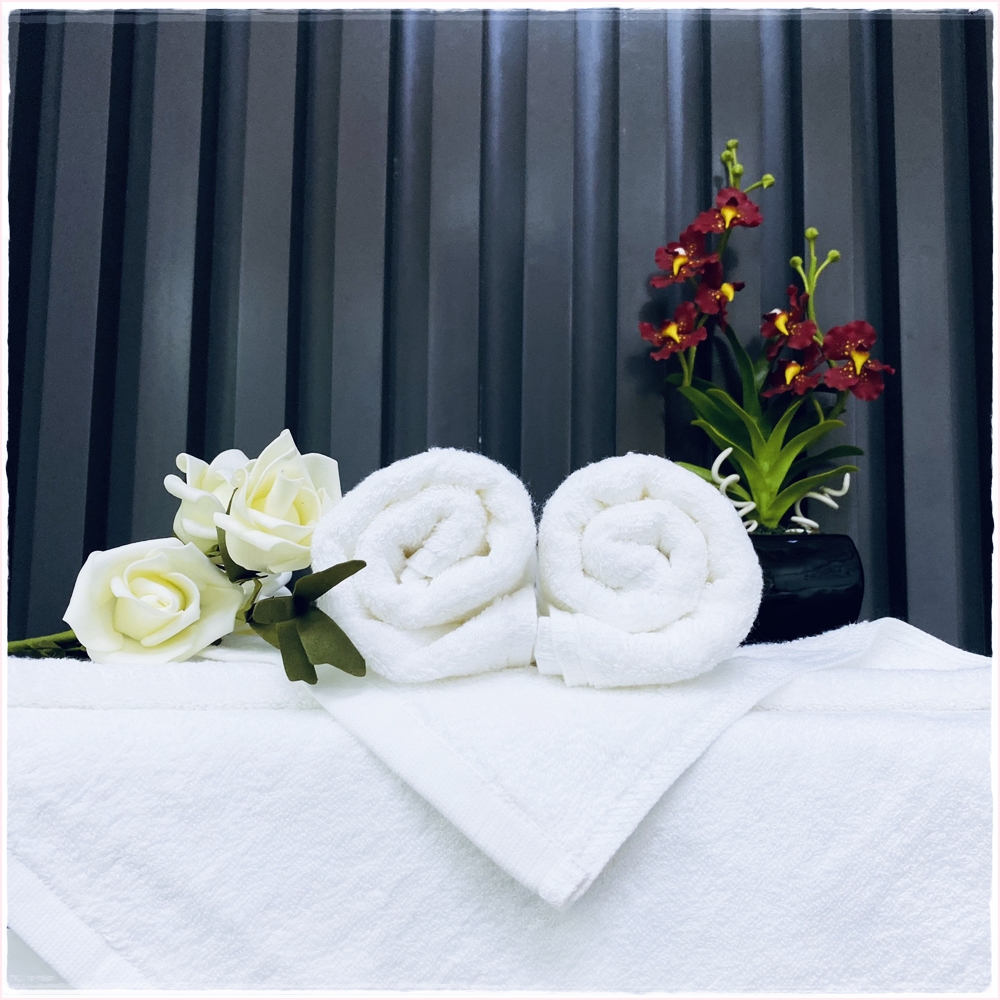 Khăn mặt cotton CHU MY – Sạch, mềm, trắng chuẩn 5 sao, thấm hút vượt trội (34x70cm)
