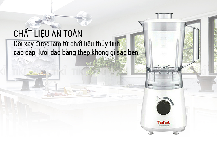 Máy Xay Sinh Tố Tefal BL2A0166 (600W - 1.25 Lít) - Hàng Chính Hãng