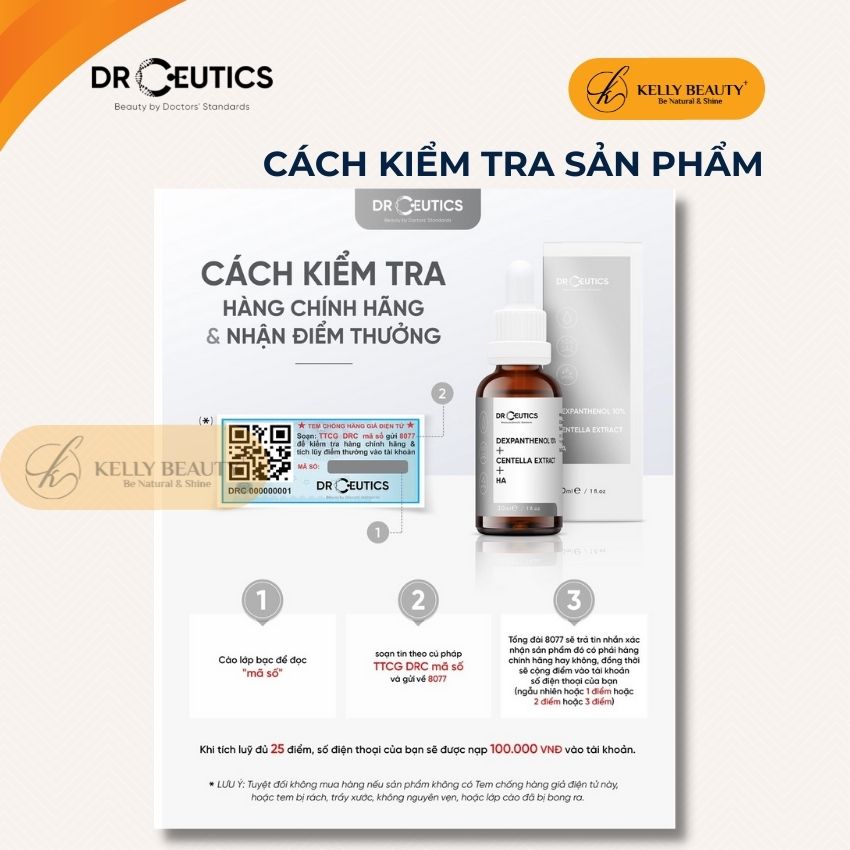 Tinh Chất Cấp Ẩm Drceutics Hyaluronic Serum + NMFs - Giúp Da Căng Bóng, Mềm Mịn | Kelly Beauty