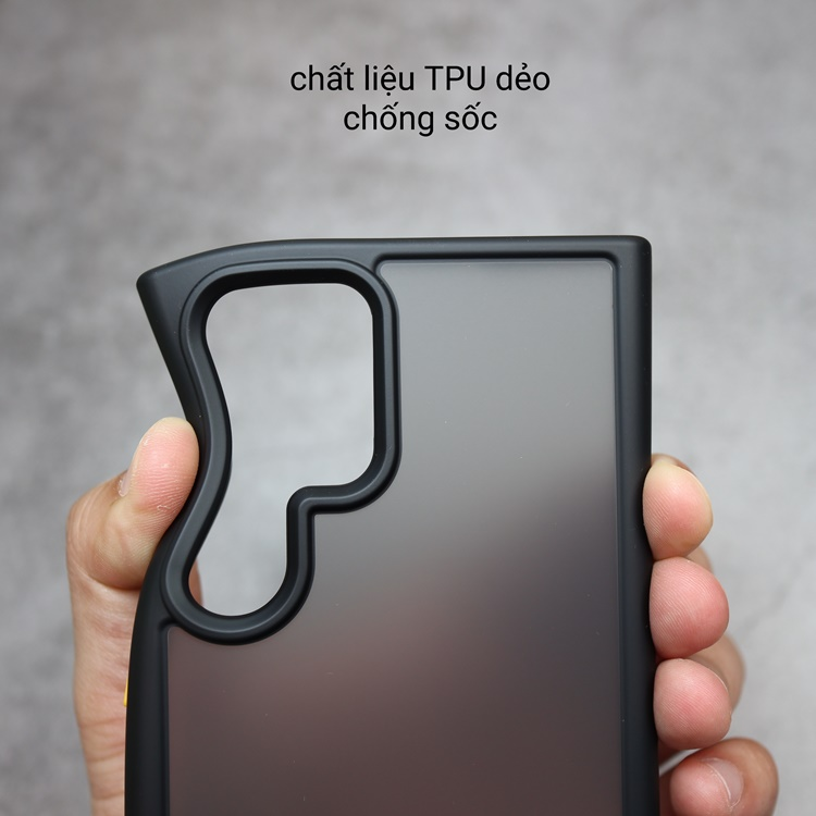 Ốp lưng cho Samsung S24 Ultra LIKGUS lưng mờ hỗ trợ sạc không dây, chống sốc, chống bẫn( hàng chính hãng)
