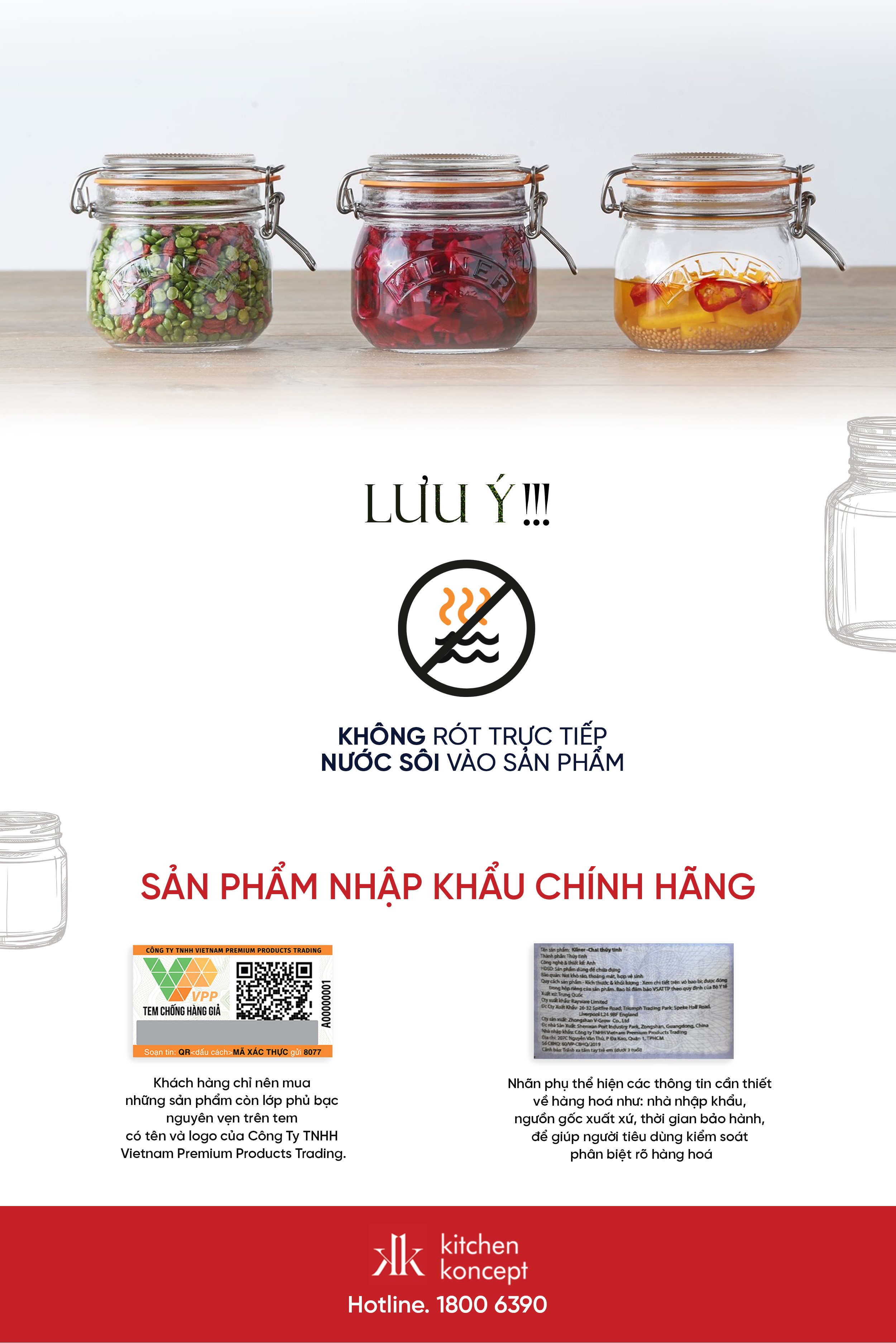 Kilner Hũ Thủy Tinh Tròn/ Vuông/Vát Cạnh - Nhiều Kích Cỡ