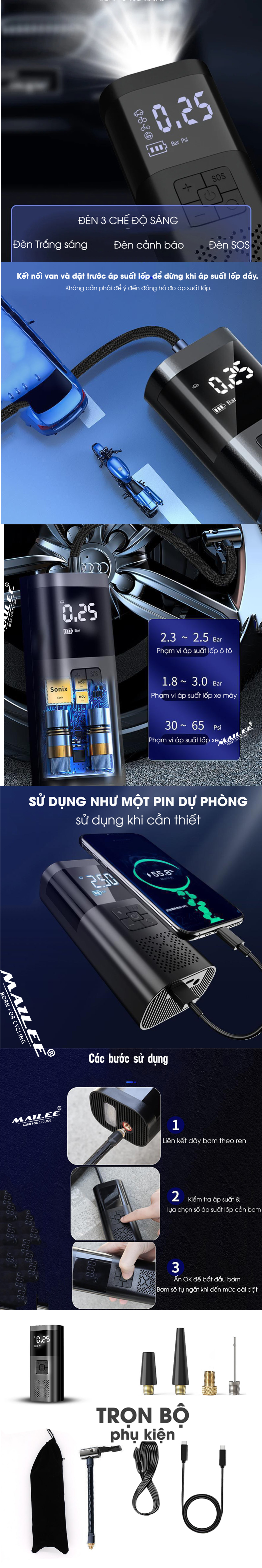 bom-dien-VC-07-150-psi-cho-xe-dap-xe-may-o-to-pin-6000-mah-kem-du-phu-kien