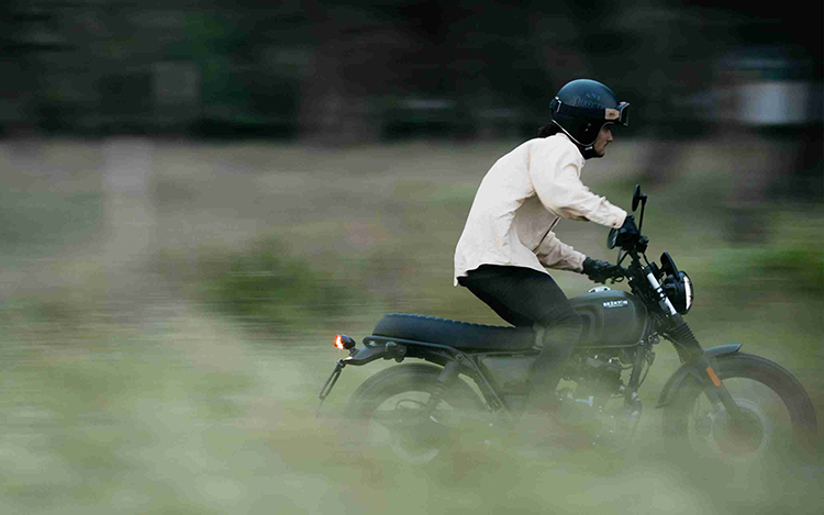 Xe Brixton Scrambler BX125X (Đen)