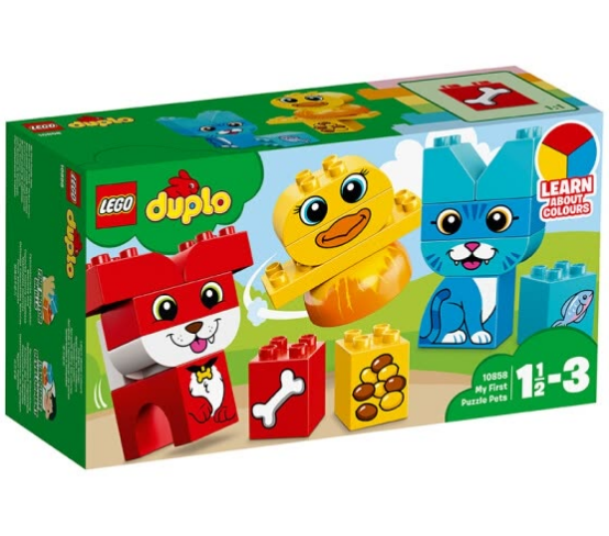 LEGO (Lego) building blocks Duplo DUPLO me and my pet 1.5-3 years old 10858 early education educational toys boys and girls birthday gifts big particles LEGO (Lego) building blocks Duplo DUPLO me and my pet 1.5-3 years old 10858 early education educational toys boys and girls birthday gifts big particles