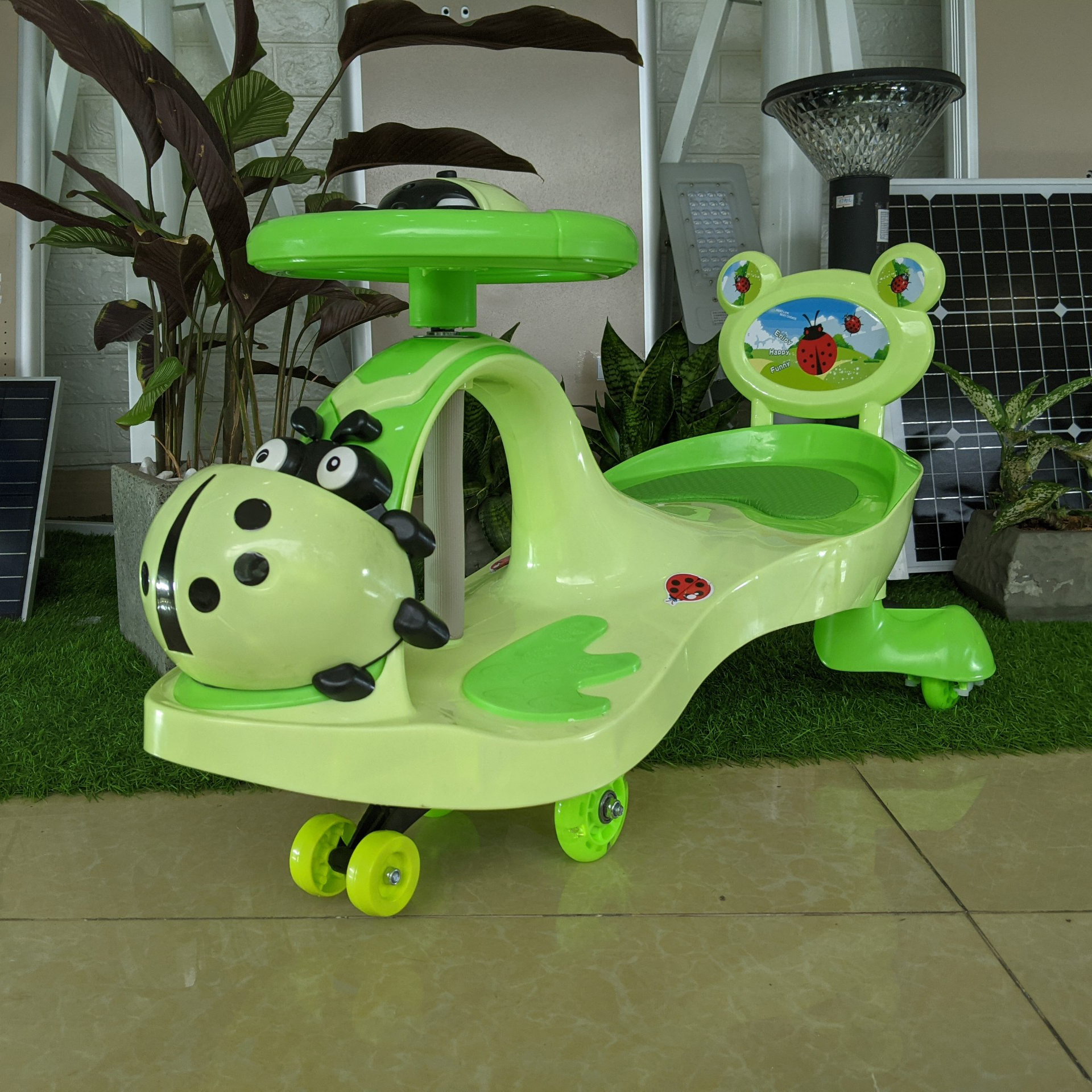 xe lắc tay cho bé có nhạc baby plaza hzl-288-1 7