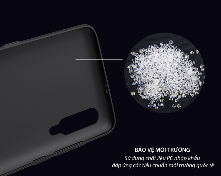 Ốp lưng Xiaomi Mi 9 Nillkin Super Frosted Shield