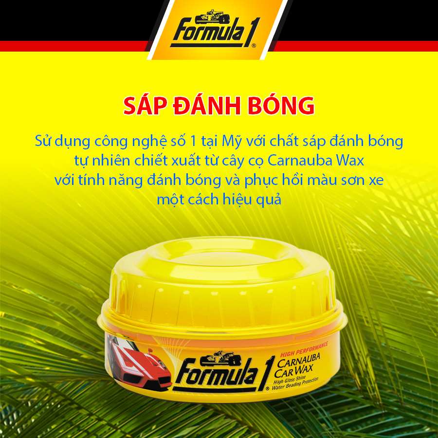 Sáp đánh bóng hộp nhỏ FORMULA1 615026 227g 3