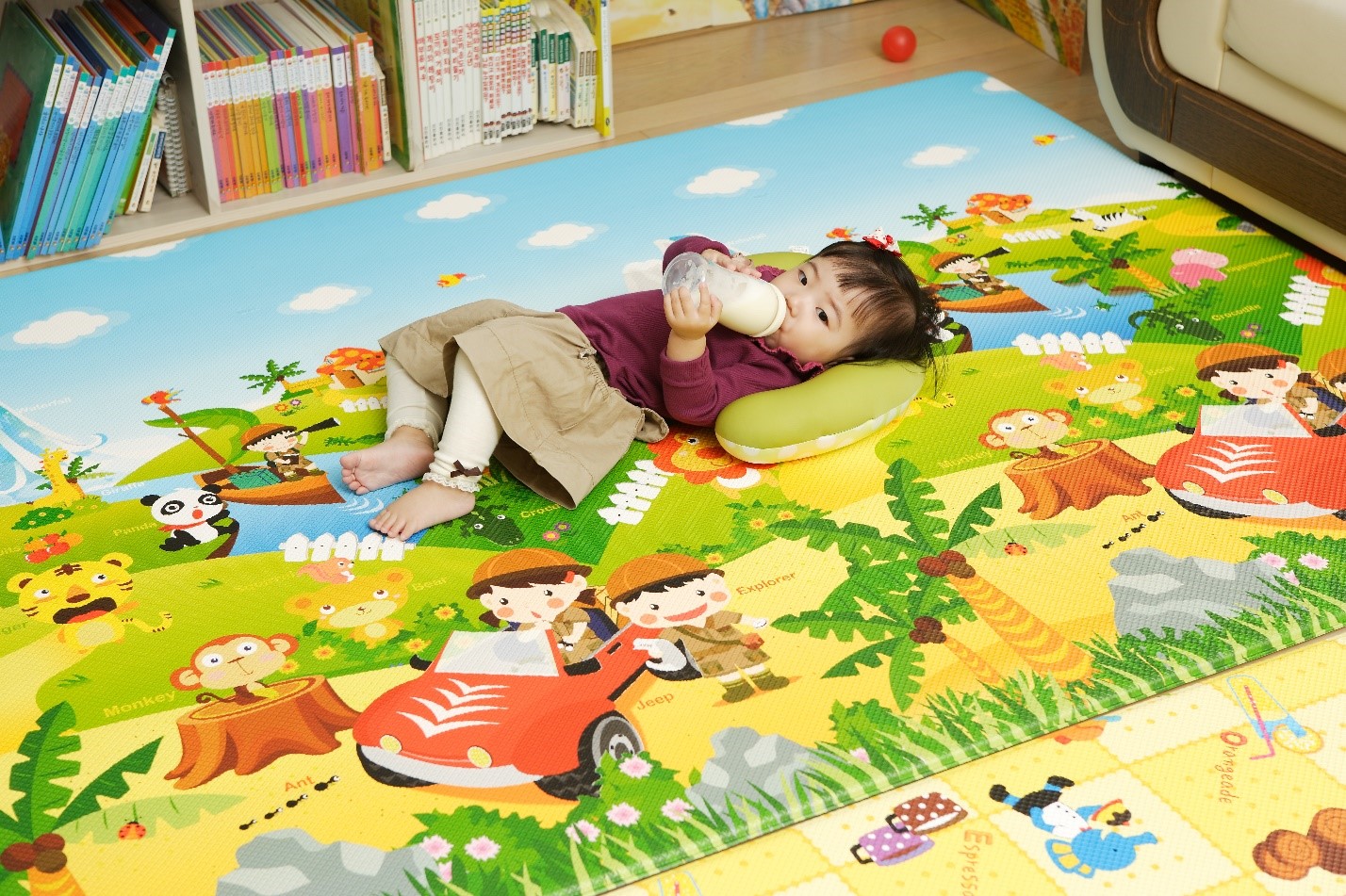 Thảm Chơi Nông Trại Hiền Hòa Dwinguler - 1.9 x 1.3m