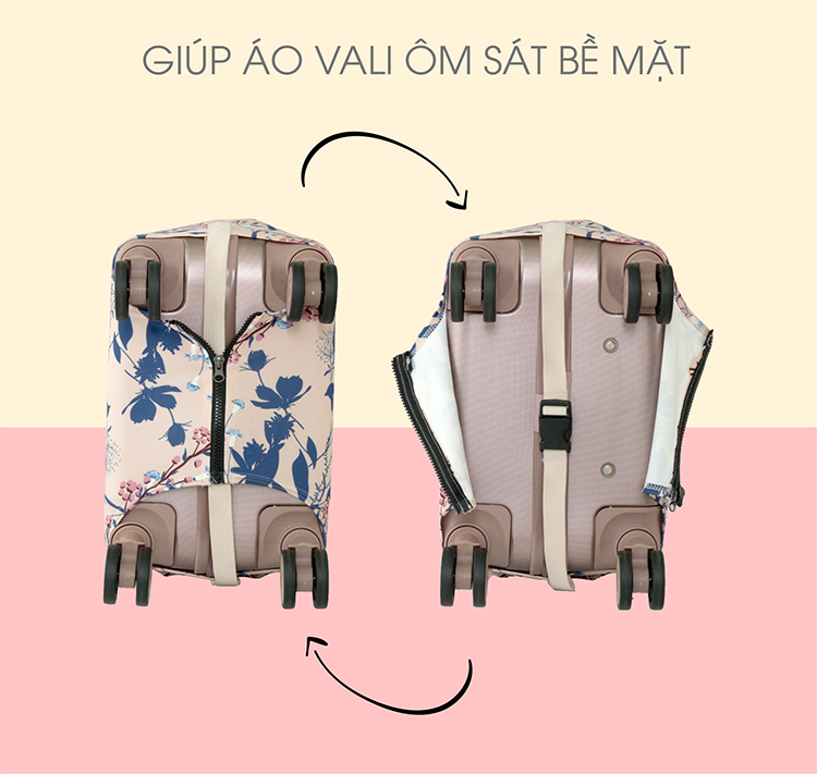 Áo Vali Thời Trang Flower - Cành Hoa - TRIP - ATCH