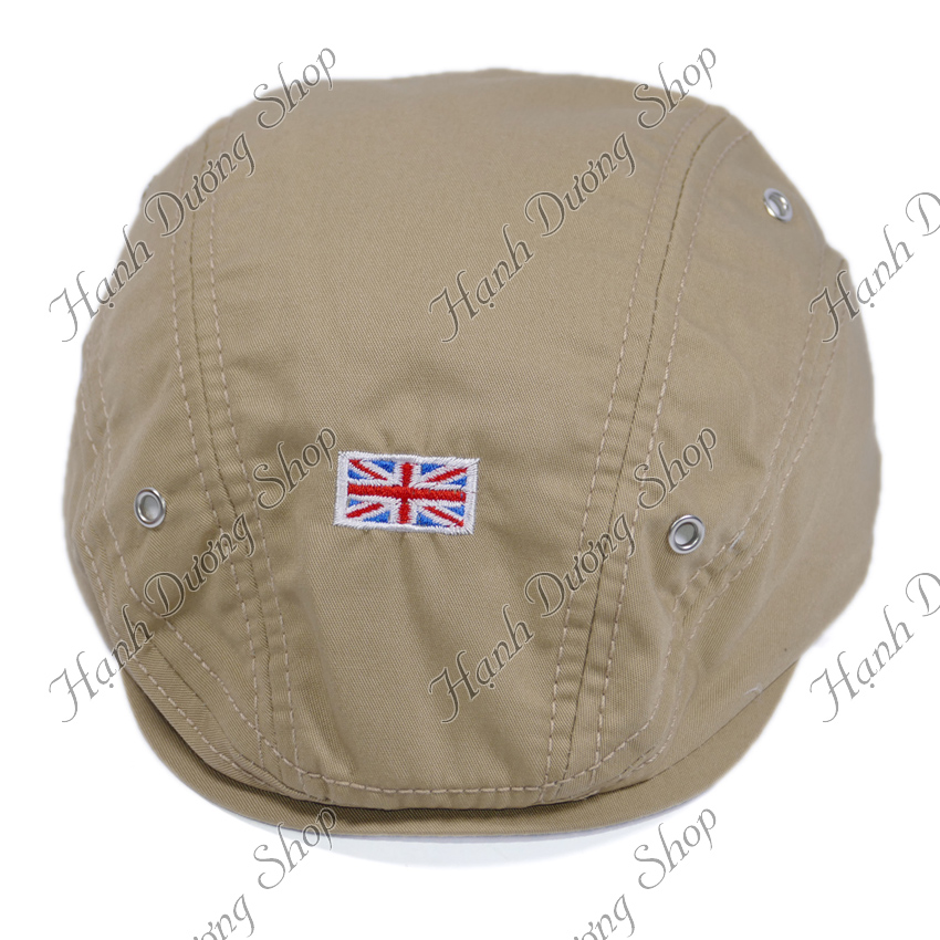 Nón beret mỏ vịt cho bé yêu dành cho bé từ 1 đến 3 tuổi mũ lưỡi trai mỏ vịt được thêu logo lá cờ cực xinh - Hạnh Dương