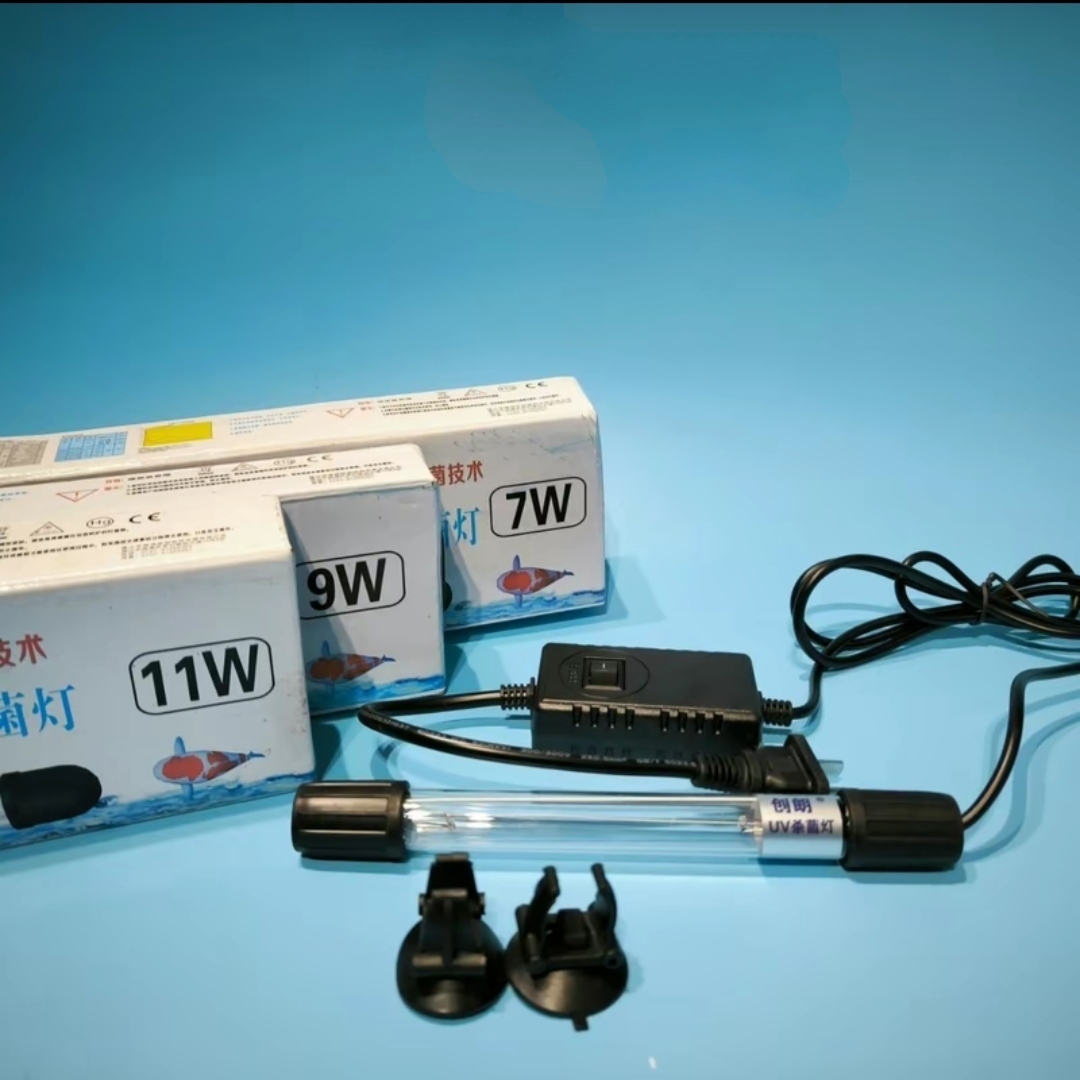 Đèn UV hồ cá diệt khuẩn, diệt tảo, rêu trong 7 ngày công suất 20W, 30W, 40W, 60W cao cấp cho hồ cá lớn, bể cá ngoài trời