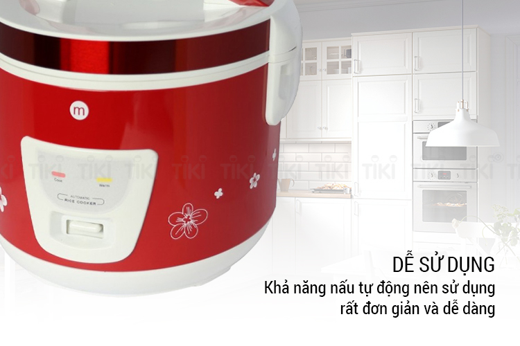 Nồi Cơm Điện Lòng Niêu Mishio MK22 (1.8L)