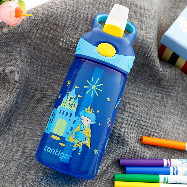 Bình Nước Nhựa Cho Trẻ Em Contigo HBC-STR078 (450ml)