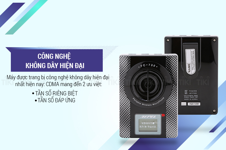 Máy Trợ Giảng Aepel FC 730 - Hàng Chính Hãng