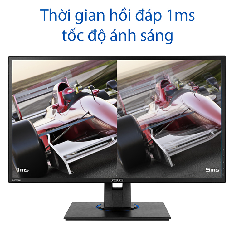 Màn Hình Gaming Asus VG245H 24 inch Full HD (1920 x 1080) 1ms 75Hz AMD FreeSync TN Stereo RMS 2W x 2 - Hàng Chính Hãng