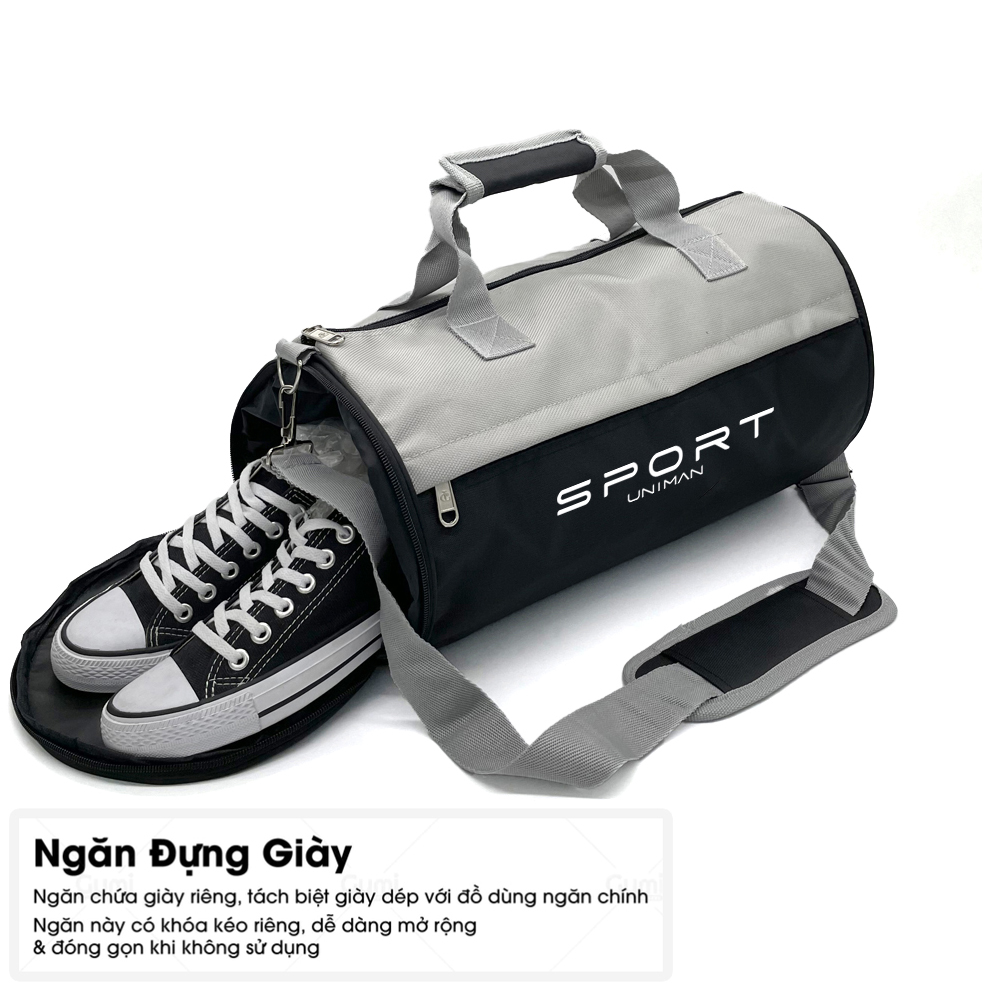 [SIZE NHỠ] Túi trống du lịch thể thao cỡ nhỡ đựng đồ đi chơi, đi làm, đi dã ngoại