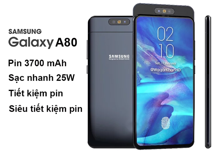 Điện Thoại Samsung Galaxy A80 (128GB/8GB) - Hàng Chính Hãng