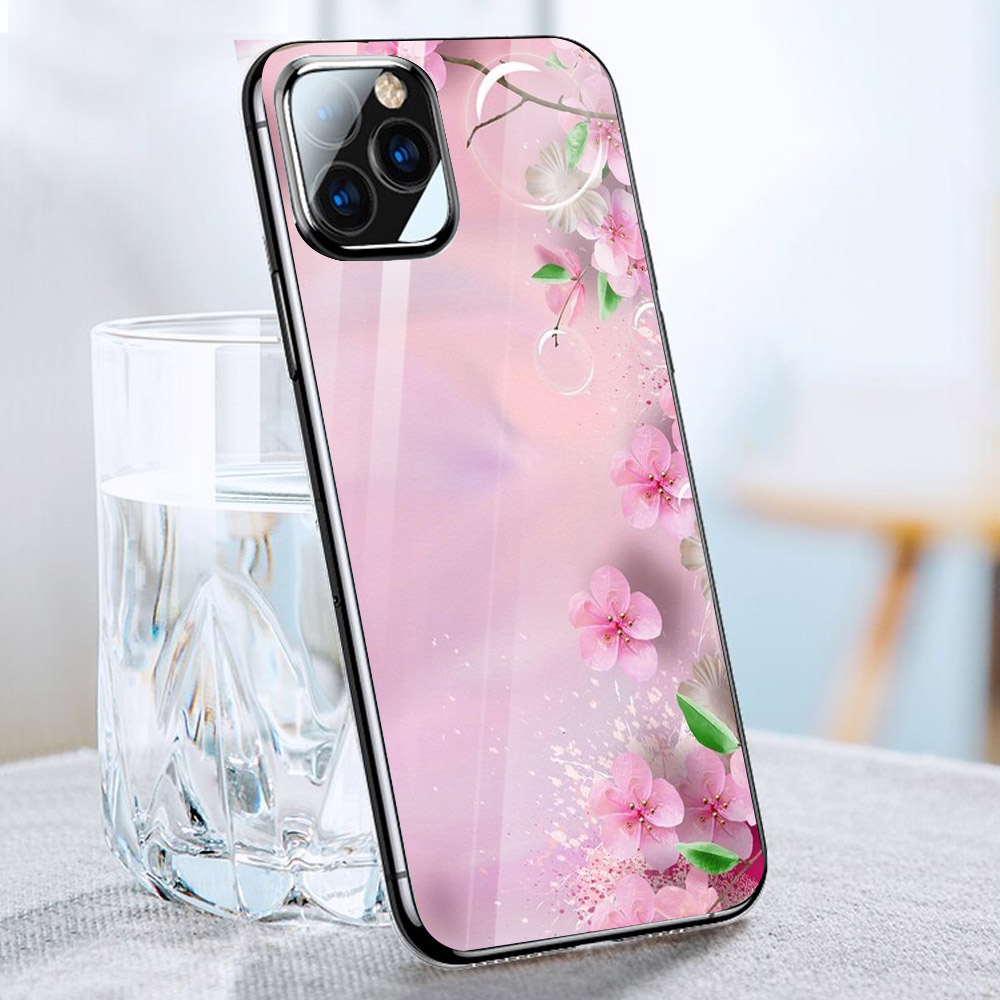 Ốp kính cường lực cho điện thoại iPhone 11 Pro Max Pro Max Pro Max - ĐÊM GIÁNG SINH MS DGS004