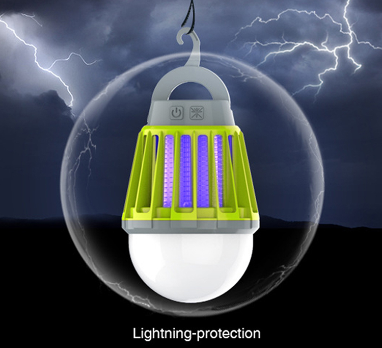 Photocatalyst Mosquito Lamp Portable Mosquitos Repellent Bug Insect Light Waterproof Electronic Pest Control UV Lights