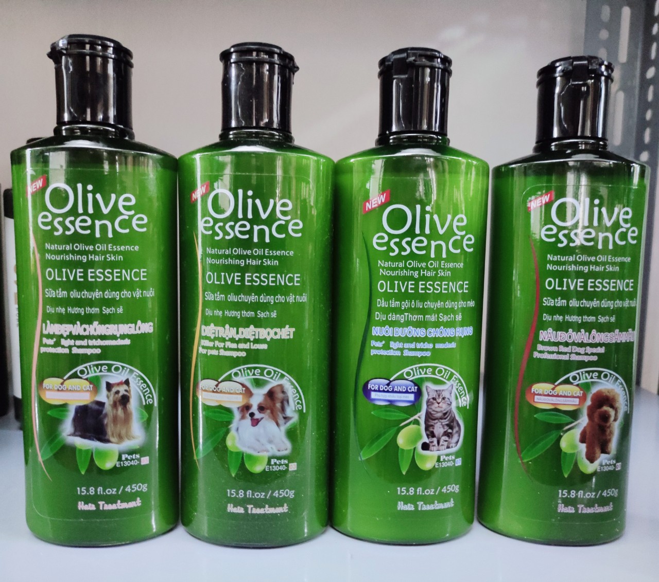 Sữa Tắm Dành Riêng Cho Chó Mèo OLIVE ESSENCE