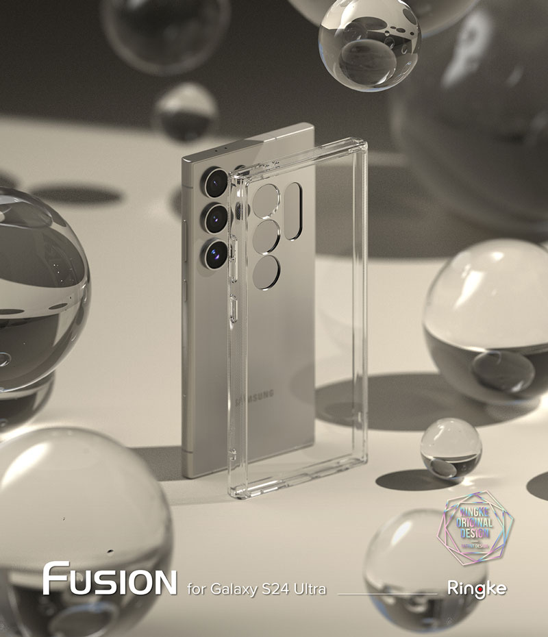 Ốp lưng dành cho Samsung Galaxy S24 Ultra/ S24 Plus RINGKE Fusion chống ố vàng_ Hàng chính hãng