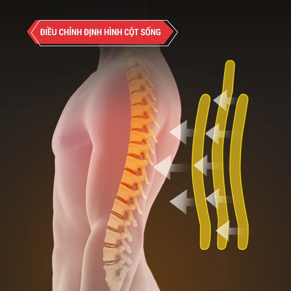 Đai chống gù lưng GoodFit  cao cấp GF712P