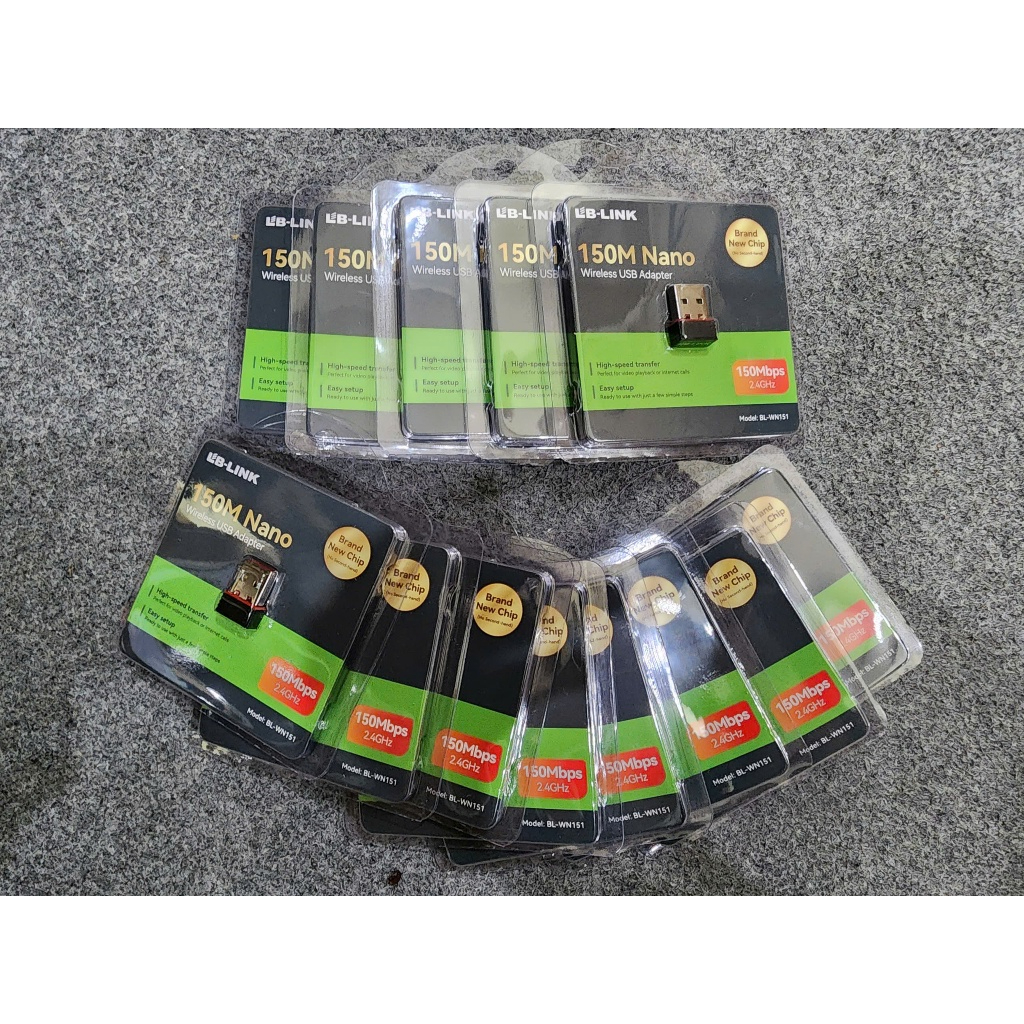 USB Thu Wifi LB-LINK BL-WN151 Nano - Hàng chính hãng 