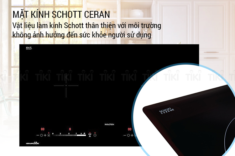 Bếp Âm Từ Đôi Kepler Cook KL 79IISN (73cm - 4200W) - Hàng Chính Hãng
