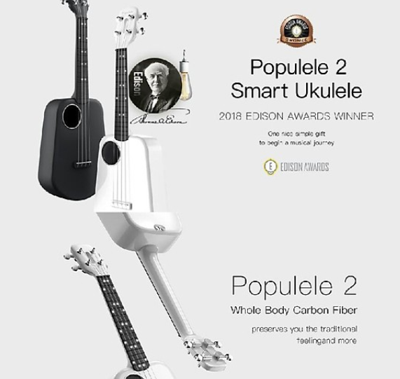 Đàn Ukulele Mini Điện Phím Nhựa ABS Xiaomi (23 Inch) (4 Dây)