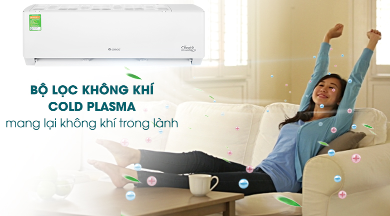 Máy lạnh Inverter Gree GWC09PB-K3D0P4 (1.0HP) - Hàng chính hãng - Chỉ giao tại Đà Nẵng