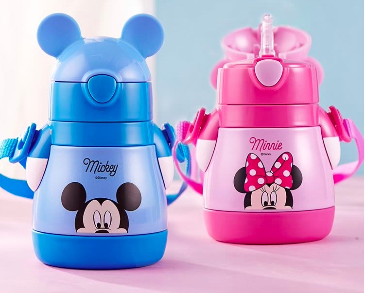Bình Nước Inox Cho Bé Disney Baby 440ml