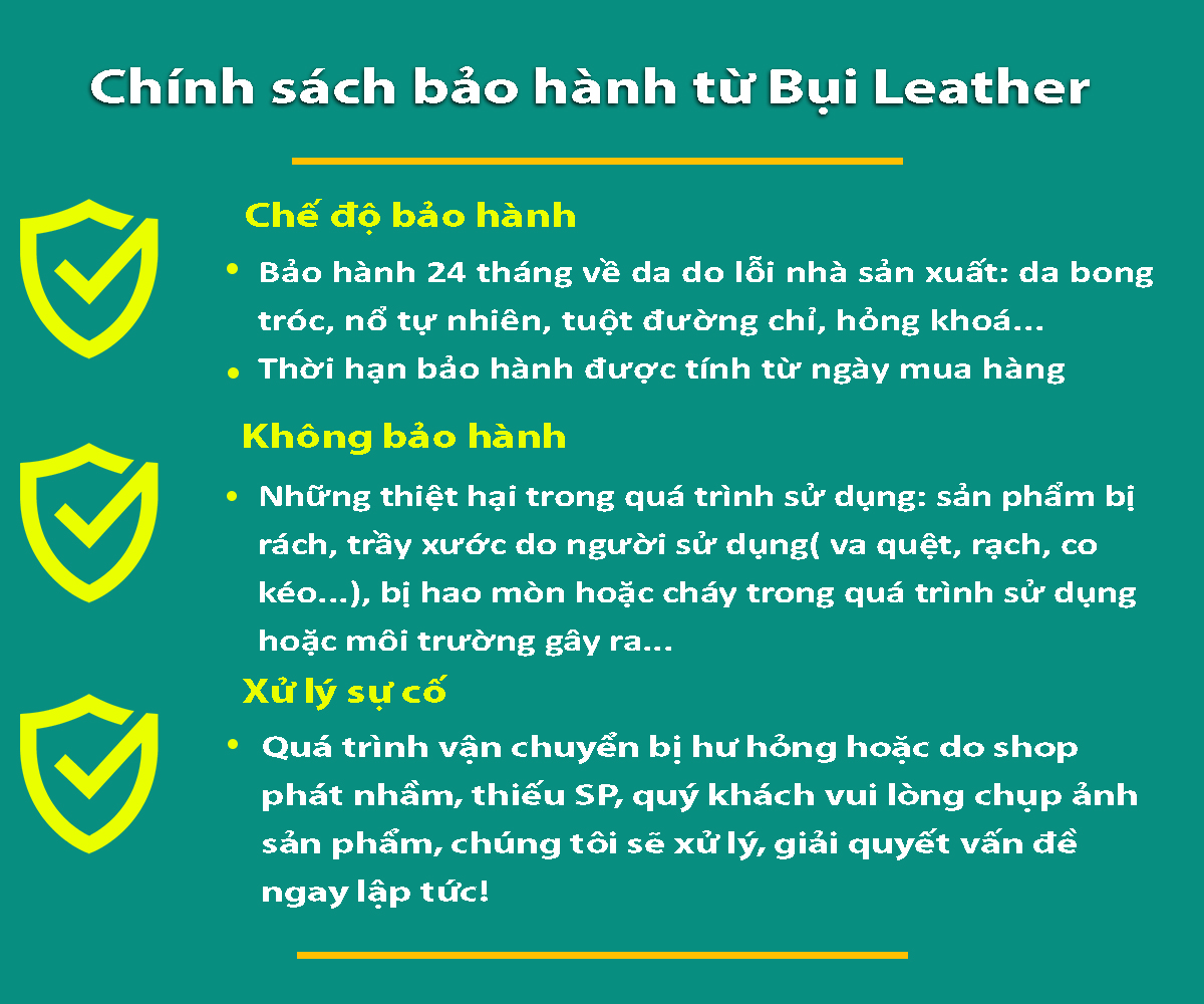 Thắt lưng nam, dây nịt nam da bò thật nguyên tấm Bụi Leather L112 - Khóa cài  - Bảo hành 12 tháng