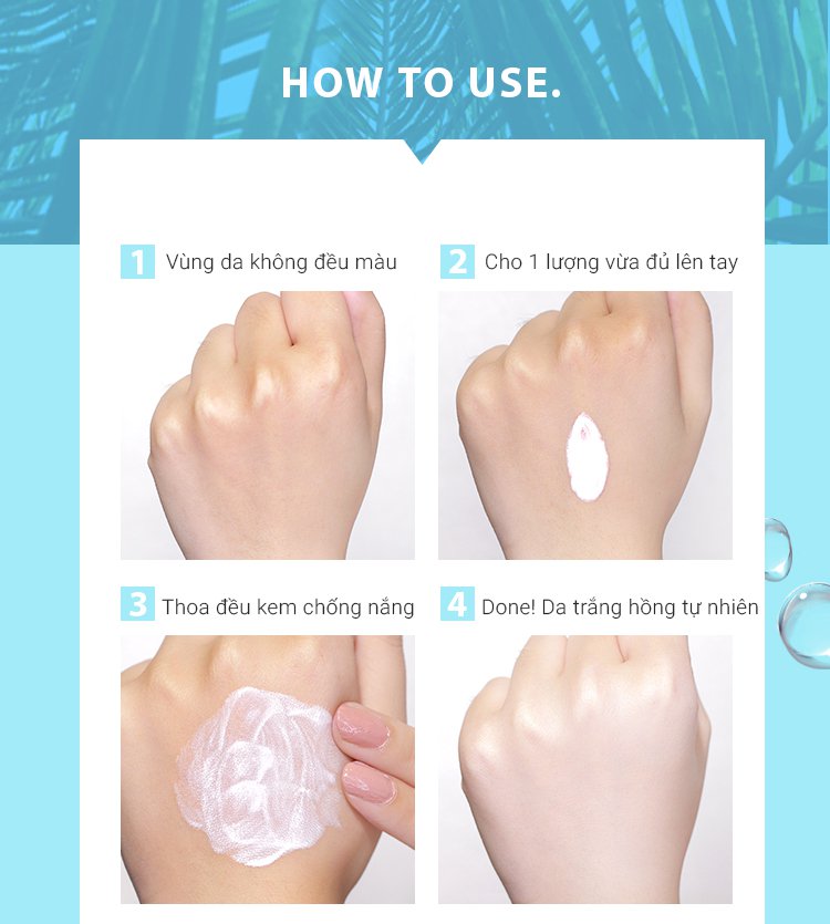 Kem Chống Nắng Mkup Dưỡng Trắng Toàn Thân Spf50+