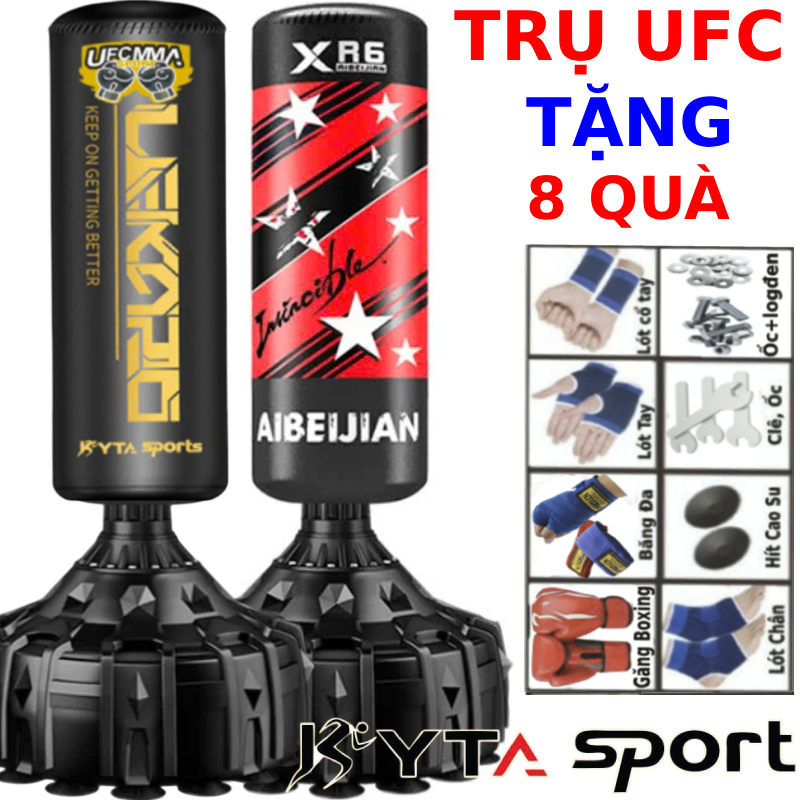 Bao cát trụ đấm bốc boxing mma tự đứng, trụ đấm boxing, bao cát đấm boxing chính hãng KYTA SPORT - thiết bị tập đấm bốc dành cho trẻ em và người trưởng thành