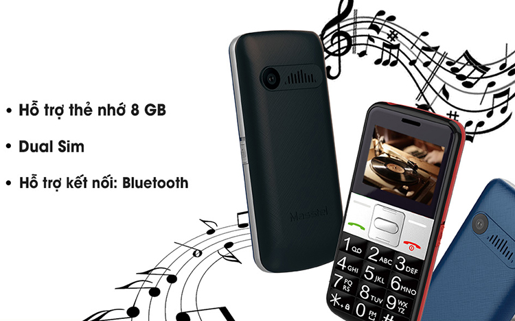 Điện Thoại Masstel Fami 6 - Hàng Chính Hãng
