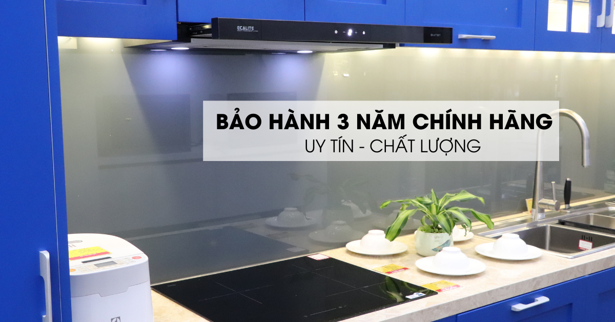 Máy hút mùi âm tủ Ecalite EH-AT700T bảo hành 3 năm