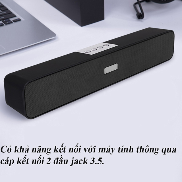 Loa Thanh Nghe Nhạc Loa Bluetooth E91 Hỗ Trợ Thẻ NhớCổng USB, Jack 3.5 Siêu Tiện Lợi
