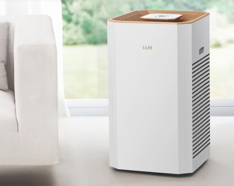 IAM air purifier in addition to formaldehyde decoration odor bacteria smog measured CADR = 897 cubic meters / hour small Jing fish APP control KJ830F