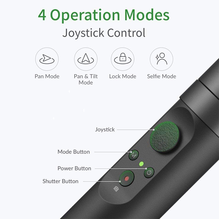 Tay cầm Chống Rung Yi Lite / Yi 4k / Yi 4k+ Action Camera Gimbal Quốc Tế - Hàng chính hãng