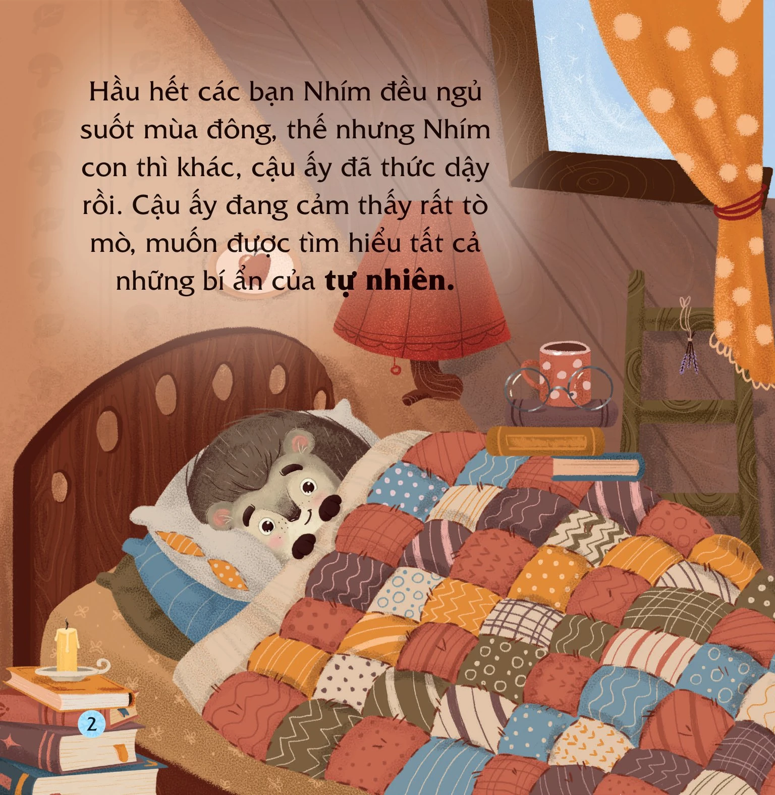 Combo (4 tập): Truyện kể bốn mùa - Nhím con ham học hỏi