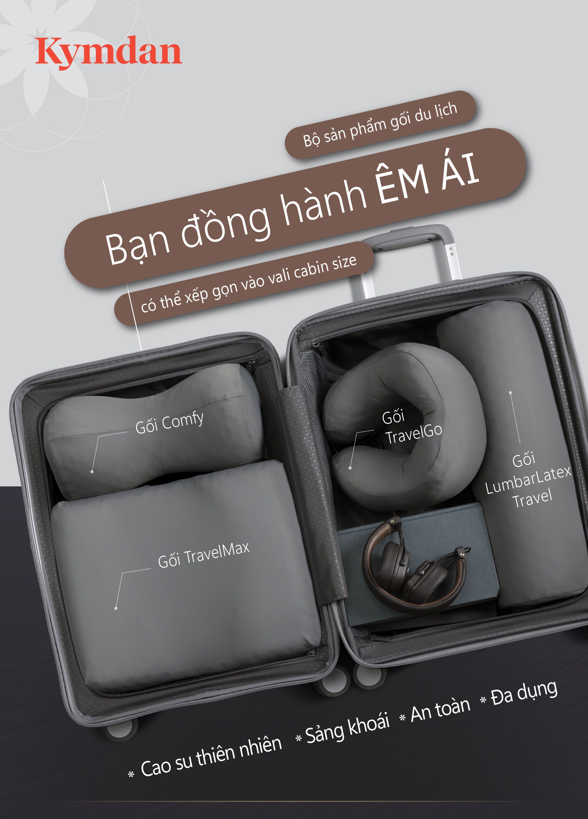 Gối Kymdan Pillow Comfy