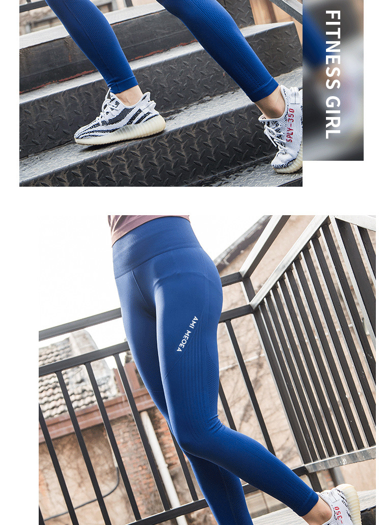 Quần legging nữ CLEACCO  tập gym, quần yoga chất vải Dệt thoáng mát , co giãn 4 chiều 