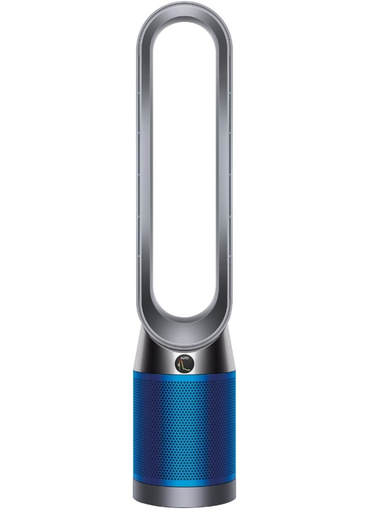 Dyson air purification fan double filter air monitoring APP interconnection original imported TP04 iron blue [official authentic]