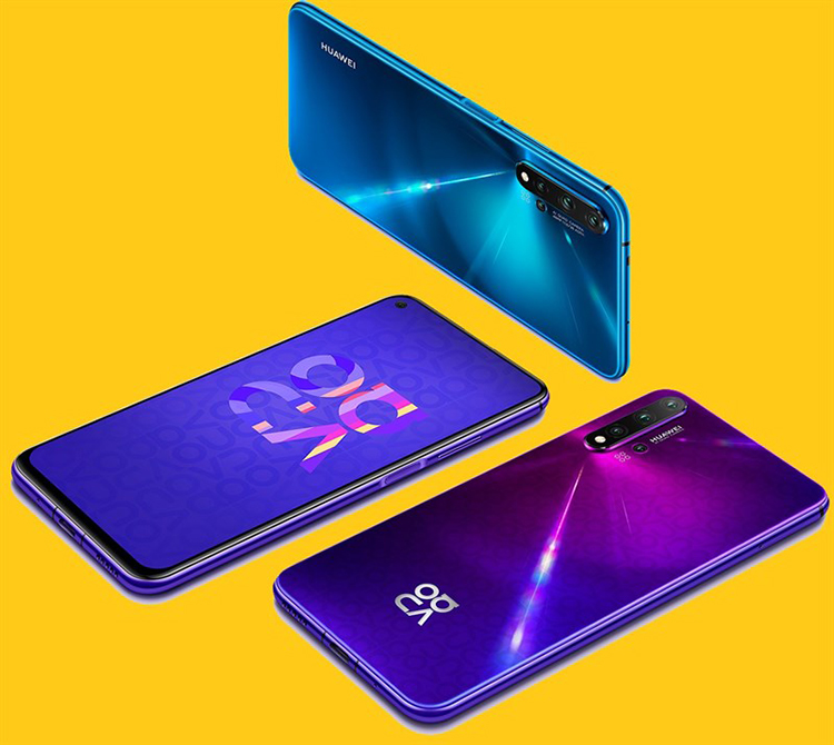 Điện Thoại Huawei Nova 5T - Tím (Hàng Chính Hãng)