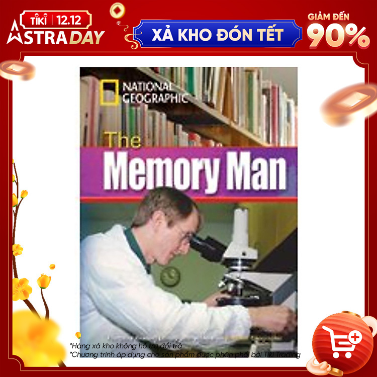 Hàng thanh lý miễn đổi trả The Memory Man Footprint Reading Library 1000
