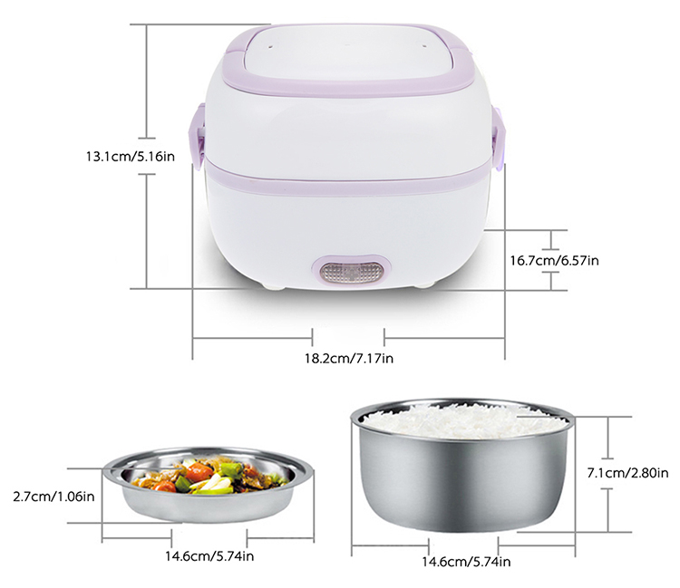 Hộp Đựng Cơm Cách Nhiệt Đa Năng